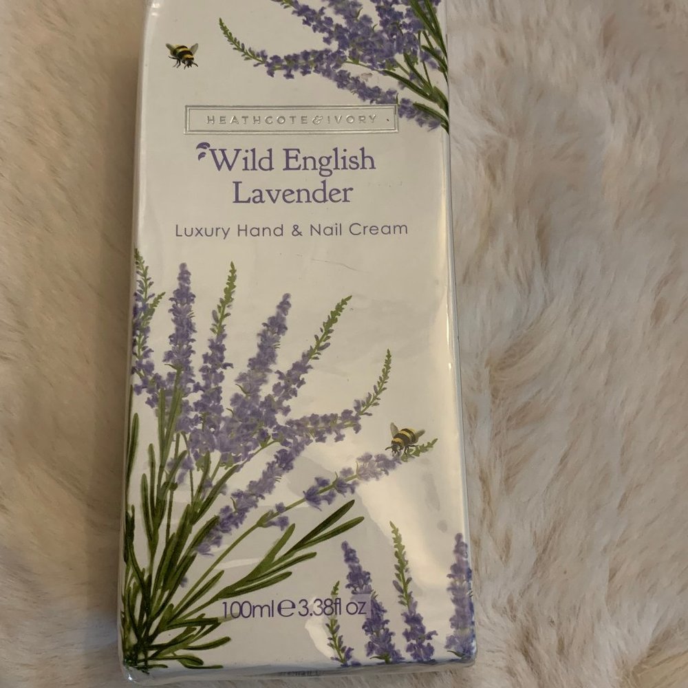 HeathCote & Ivory Lavender Nail & Hand Cream